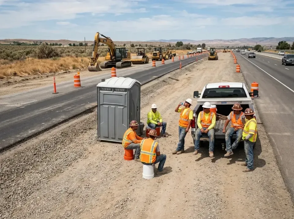 highway-road-construction-crew-007 — frequently asked questions, Porta Potty and Restroom Rentals in Bellows Falls, VT